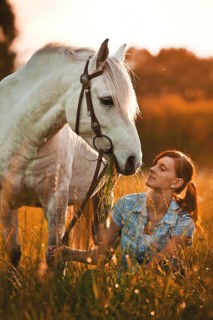 Woman with Welsh Pony