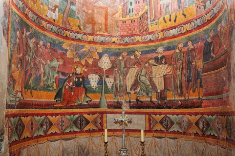 Fresco of the Entombment of Christ