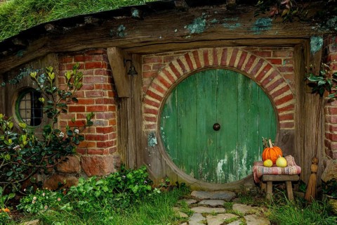Hobbit-hole in Hobbiton