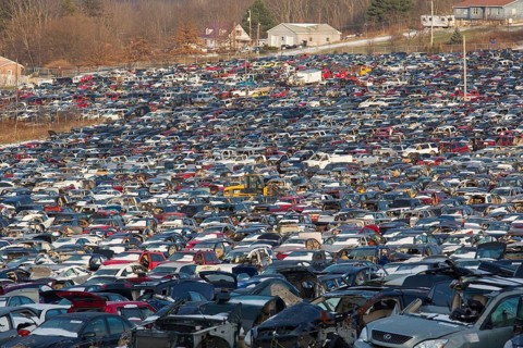 The 50-acre auto junkyard belonging to Stoystown Auto Wreckers