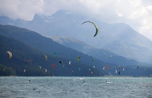 Kitesurfers