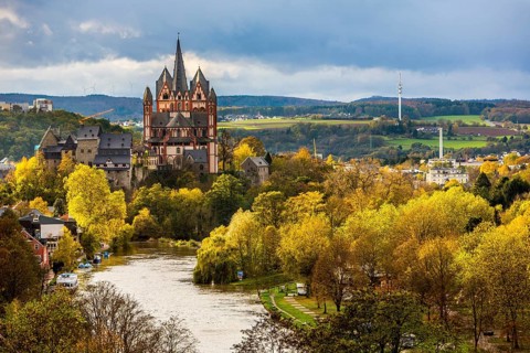 Townscape with Limburg Cathedral