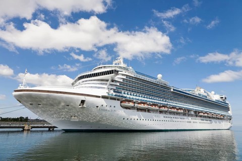 Cruise ship EMERALD PRINCESS
