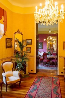 Living room of an Art Nouveau villa