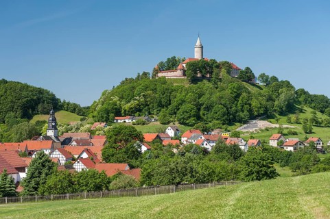 Leuchtenburg Castle near Kahla