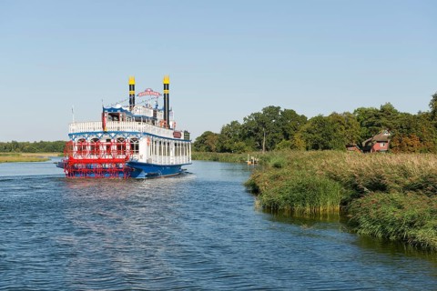 Landscape at Prerower Strom River