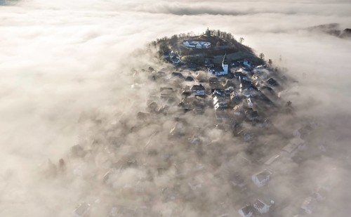 Eversberg in the fog