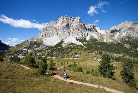 The Dolomites and the Tofane mountain group