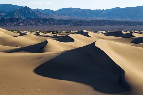 Mesquite Flat Sand Dunes in the early morning