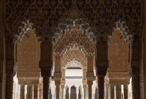 Detail of the Court of the Lions