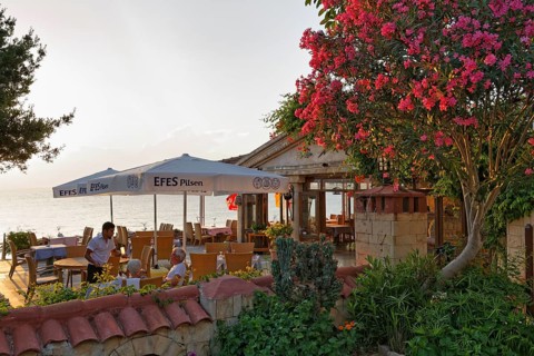 Cleopatra Restaurant on the promenade