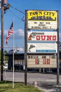 Advertising signs