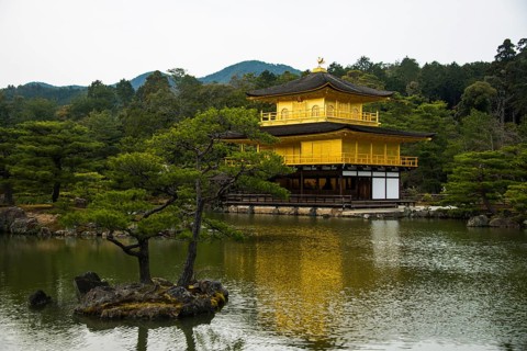 Kinkaku-ji or Golden Pavilion