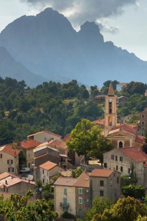 Mountain village of Evisa