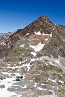 Landscape of Grafscharte Mountain