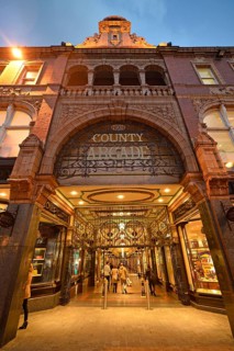 Entrance to the County Arcade