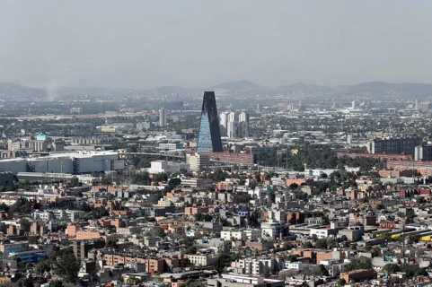 View from Torre Latinoamericana