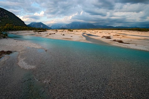 Tagliamento braided river