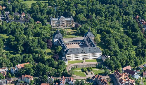 Friedenstein Castle and park