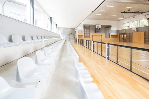 Stands of a gymn