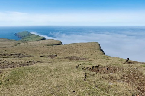 View across Mykines