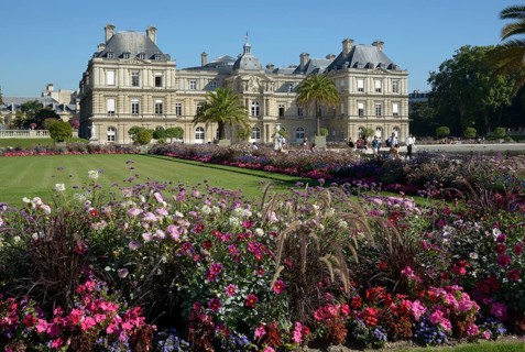 The Luxembourg Palace in the Jardin du Luxembourg