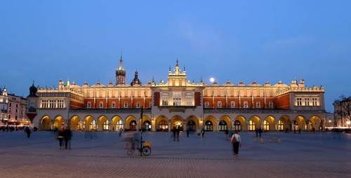 Cloth Hall on the main market square