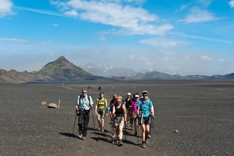 Trekking in the highlands
