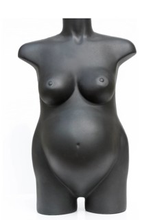 Pregnant women figure as a fashion doll