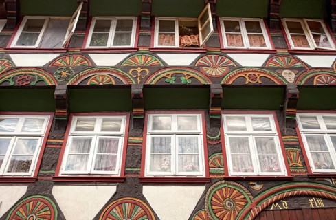 Half-timbered house