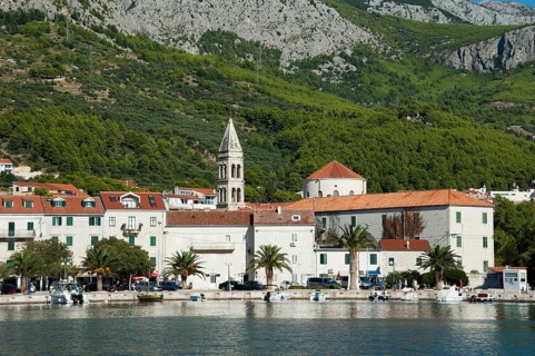 Townscape of Makarska
