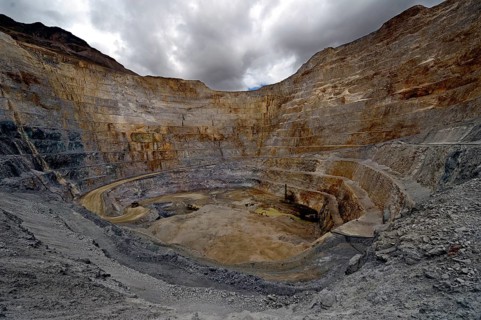 Opencast mine