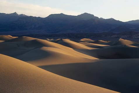 Mesquite Flat Sand Dunes in the early morning