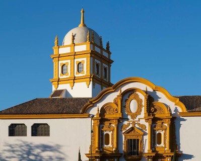 Architectural detail of the Academy of Dance