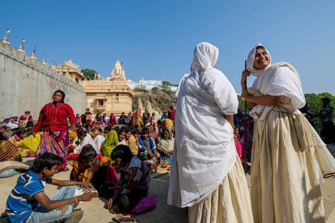 Jain pilgrims