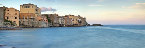 Houses on the sea