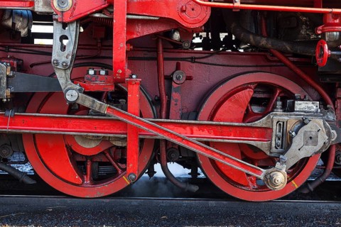 Detail of a steam engine