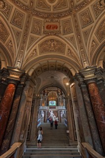 Entrance hall to the staircase