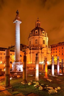Church of Santa Maria di Loreto and Trajan's Column