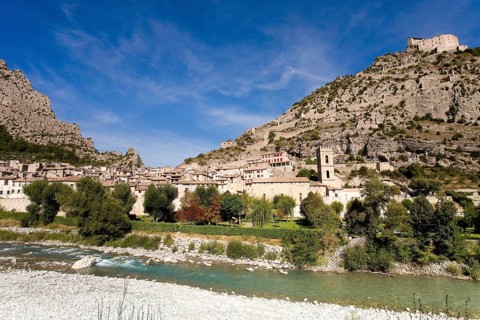 Townscape of Entrevaux