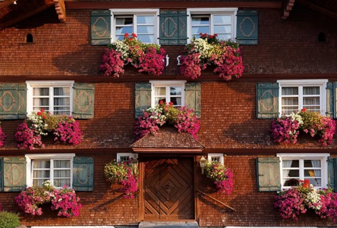 A typical Bregenz Forest house