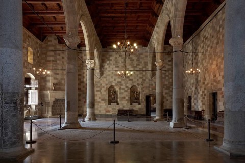 Peristyle courtyard