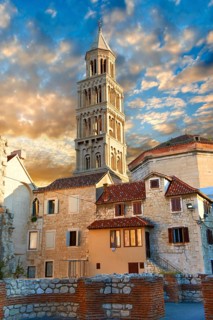 Bell tower of the Cathedral of Saint Domnius