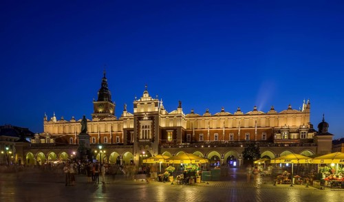 Krakow Cloth Hall and Town Hall Tower