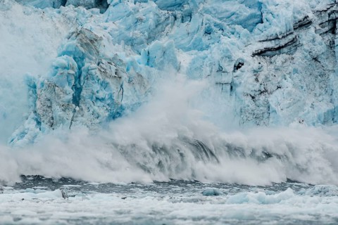 Harvard Glacier calving