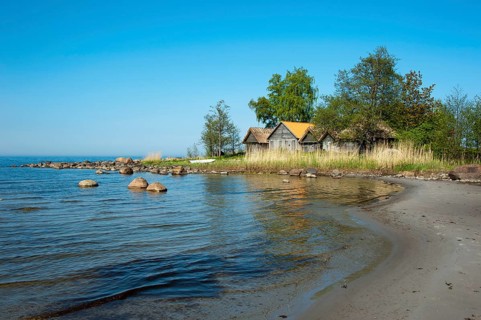 Historic fishing huts