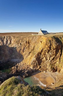 Saint They chapel at Pointe du Van