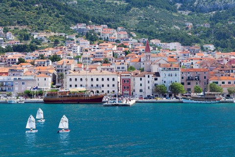 Townscape of Makarska