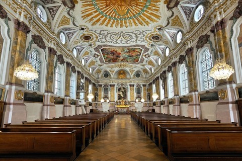 Upper Church by Giovanni Antonio Viscardi