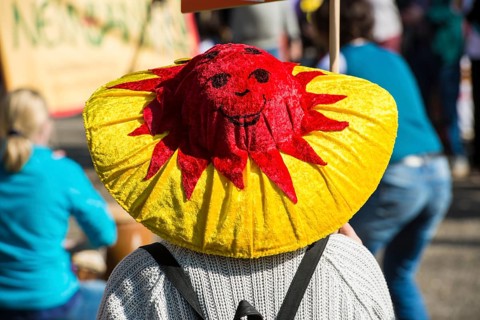 Anti-nuclear demonstration on the 3rd anniversary of the Fukushima nuclear disaster
